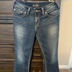 Silver Bootcut Jeans